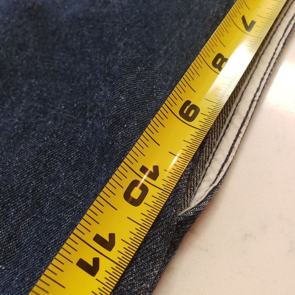 Denim Dress size Medium pockets blue - Picture 4 of 12